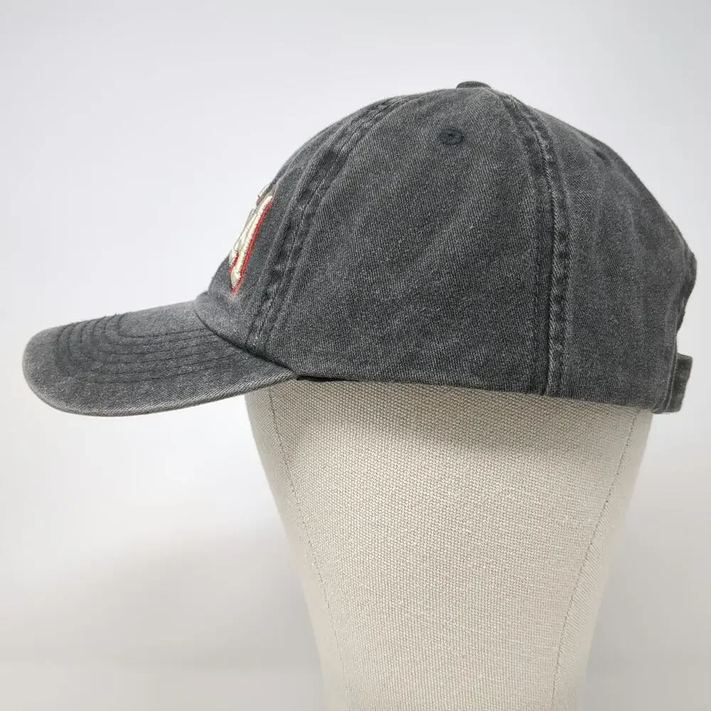 Robin Ruth Baseball Cap Gray OSFM Riga Latvia Souvenir Travel Hat Cotton Logo